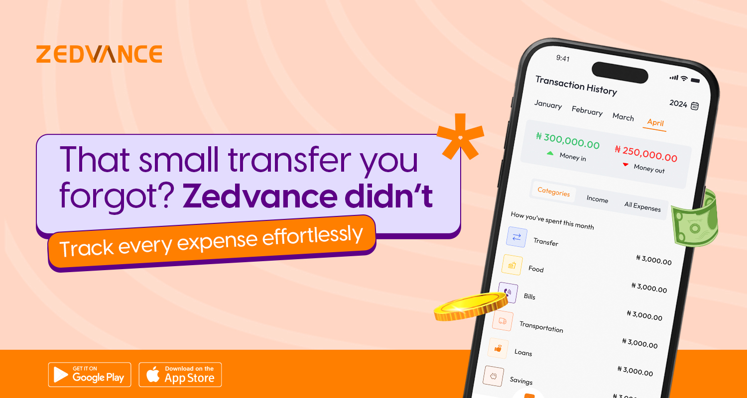 Zedvance App Expense Tracker