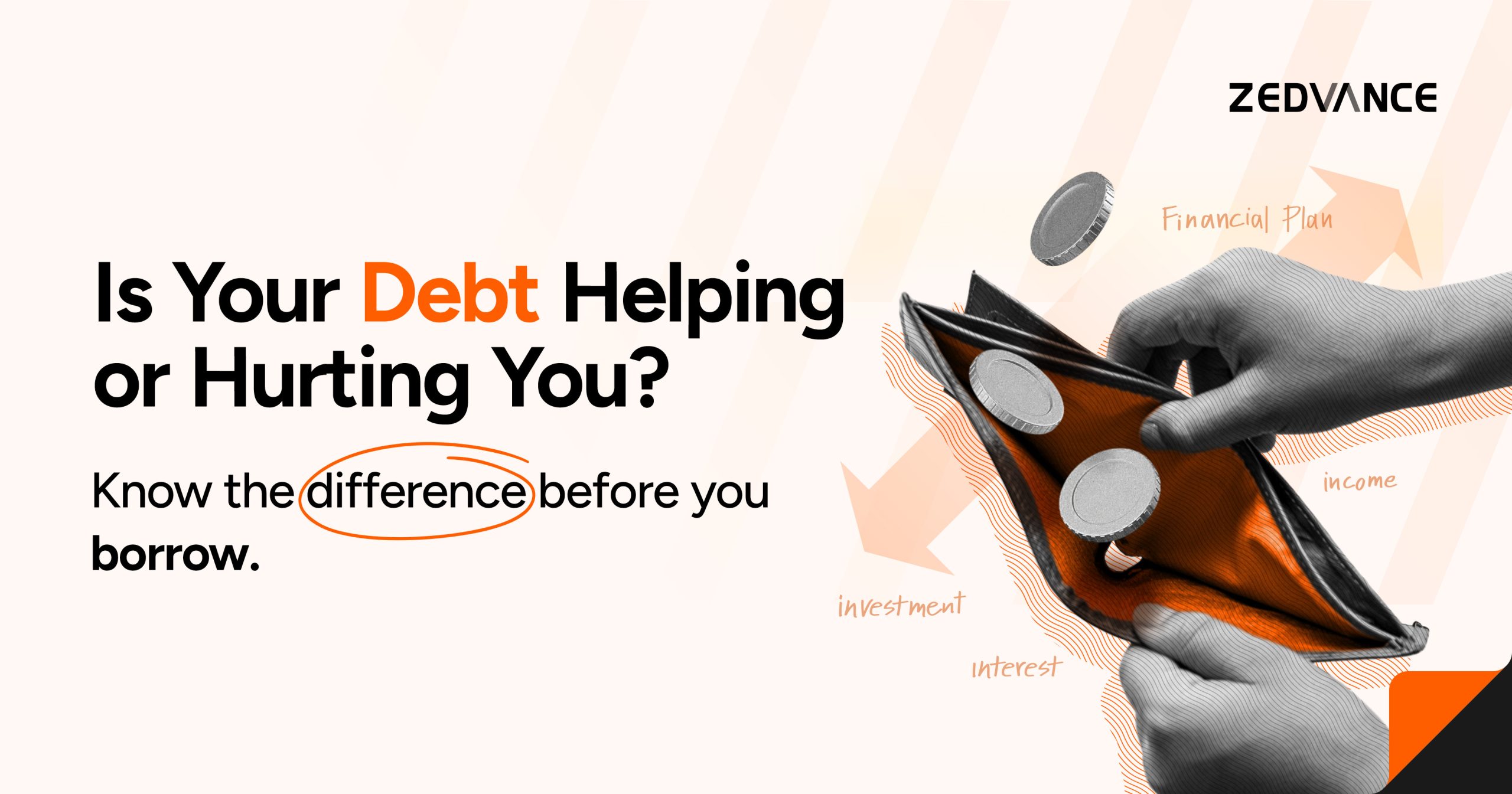 difference between smart debt and bad debt